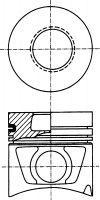  NÜRAL part 87-743200-00 (8774320000) Piston