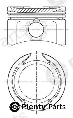  NÜRAL part 87-138400-10 (8713840010) Piston