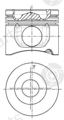  NÜRAL part 87-127900-00 (8712790000) Piston