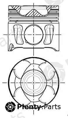  NÜRAL part 87-136500-90 (8713650090) Piston