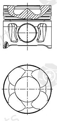  NÜRAL part 87-436506-00 (8743650600) Piston