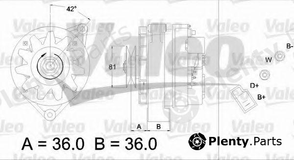  VALEO part 433479 Alternator