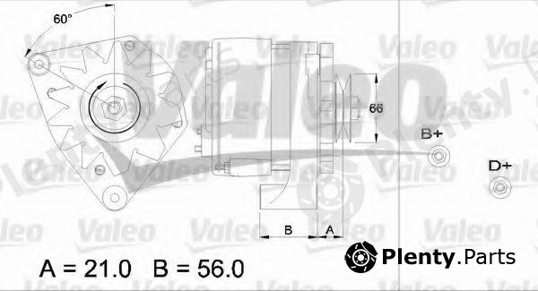  VALEO part 436132 Alternator