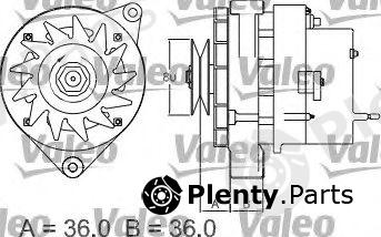 VALEO part 433478 Alternator