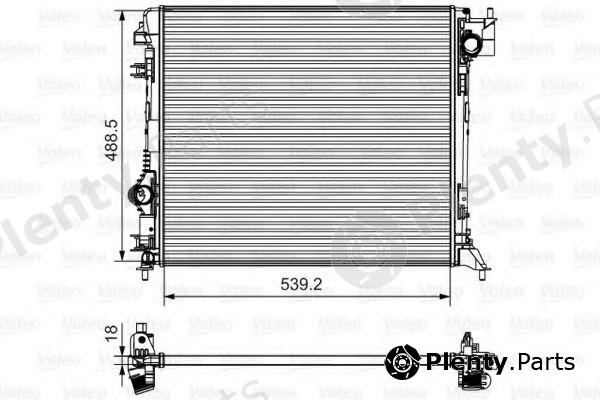  VALEO part 735625 Radiator, engine cooling