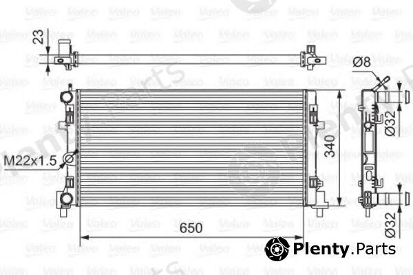  VALEO part 701522 Radiator, engine cooling