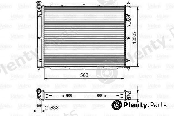  VALEO part 701543 Radiator, engine cooling