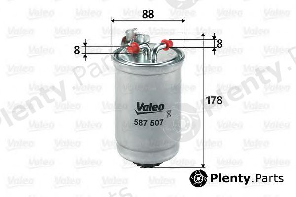  VALEO part 587507 Fuel filter