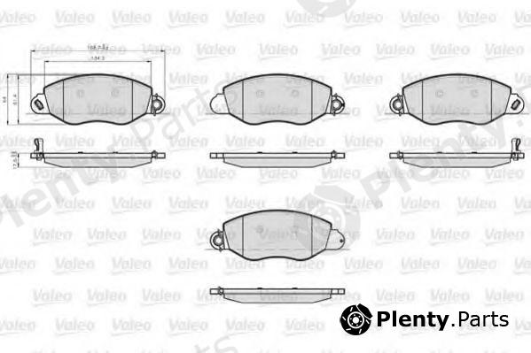  VALEO part 872577 Brake Pad Set, disc brake