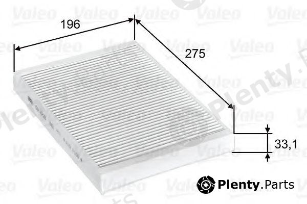  VALEO part 715597 Filter, interior air