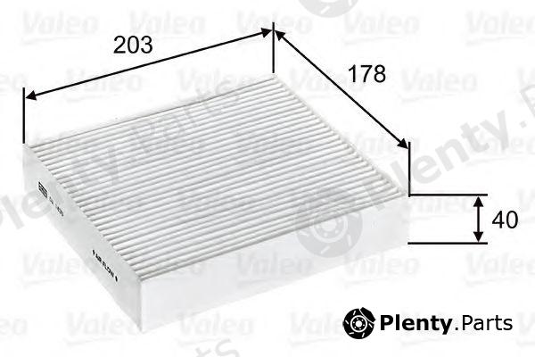  VALEO part 715603 Filter, interior air