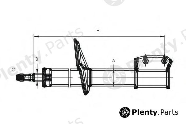  SCT Germany part Z1324G Shock Absorber