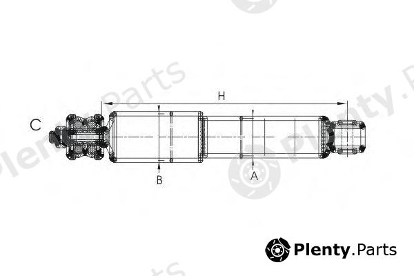  SCT Germany part Z1952 Shock Absorber