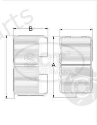  SCT Germany part SA1225 Filter, interior air