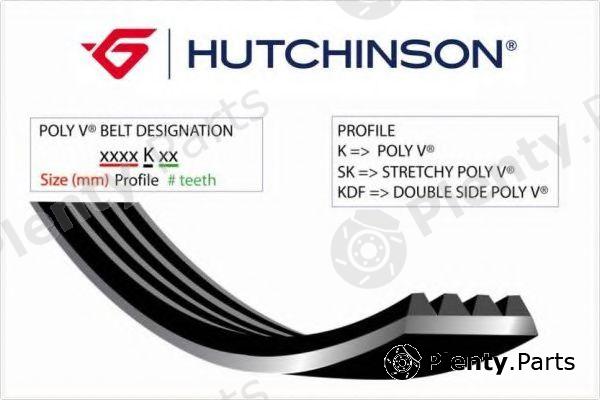  HUTCHINSON part 1890K7 V-Ribbed Belts
