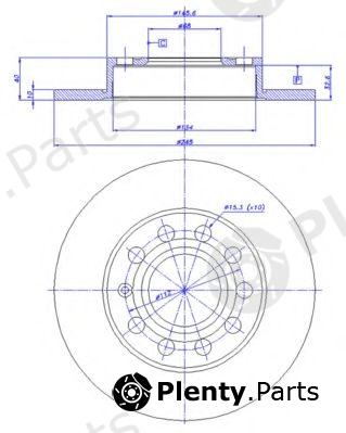  CAR part 142.281 (142281) Brake Disc