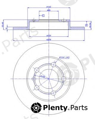  CAR part 142.290 (142290) Brake Disc