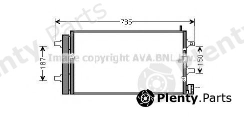  AVA QUALITY COOLING part AI5353D Condenser, air conditioning