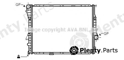  AVA QUALITY COOLING part BW2274 Radiator, engine cooling