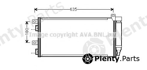  AVA QUALITY COOLING part BW5256D Condenser, air conditioning
