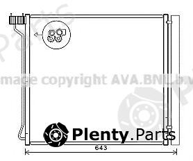  AVA QUALITY COOLING part BW5474D Condenser, air conditioning