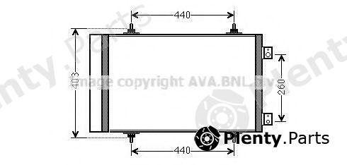 AVA QUALITY COOLING part CN5263D Condenser, air conditioning