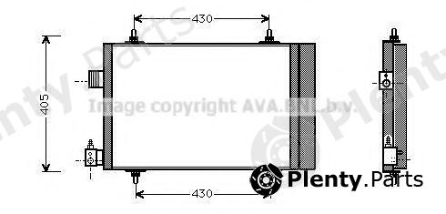  AVA QUALITY COOLING part CNA5173D Condenser, air conditioning