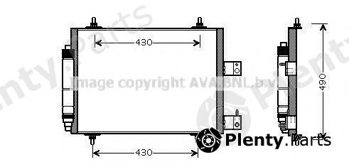  AVA QUALITY COOLING part CNA5213D Condenser, air conditioning