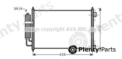  AVA QUALITY COOLING part DN5328D Condenser, air conditioning