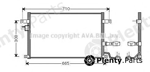  AVA QUALITY COOLING part DW5056D Condenser, air conditioning