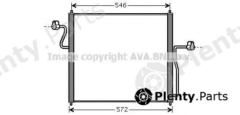  AVA QUALITY COOLING part FD5358 Condenser, air conditioning