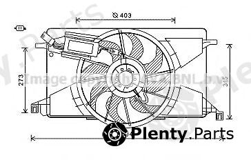  AVA QUALITY COOLING part FD7565 Fan, radiator