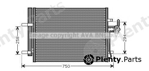  AVA QUALITY COOLING part FDA5428D Condenser, air conditioning