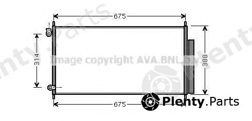 AVA QUALITY COOLING part HD5185D Condenser, air conditioning