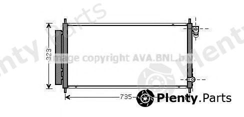  AVA QUALITY COOLING part HD5222D Condenser, air conditioning