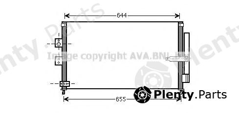  AVA QUALITY COOLING part HD5223D Condenser, air conditioning