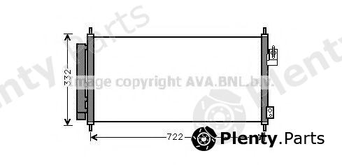  AVA QUALITY COOLING part HD5248D Condenser, air conditioning