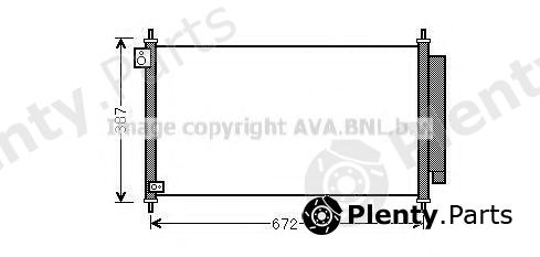  AVA QUALITY COOLING part HD5276D Condenser, air conditioning
