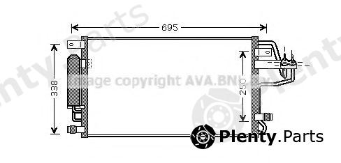  AVA QUALITY COOLING part HY5156D Condenser, air conditioning