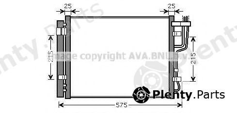  AVA QUALITY COOLING part HY5189D Condenser, air conditioning