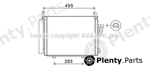  AVA QUALITY COOLING part HY5245D Condenser, air conditioning