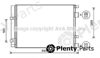  AVA QUALITY COOLING part HY5268D Condenser, air conditioning