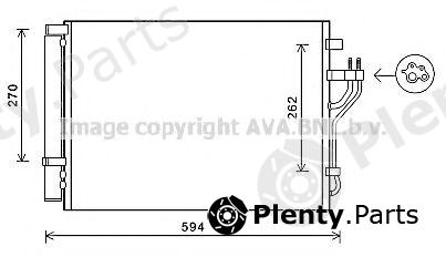  AVA QUALITY COOLING part HY5280D Condenser, air conditioning