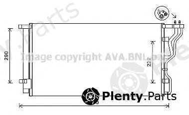  AVA QUALITY COOLING part HY5298D Condenser, air conditioning