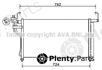  AVA QUALITY COOLING part HY5315D Condenser, air conditioning