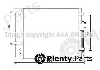  AVA QUALITY COOLING part HY5343D Condenser, air conditioning