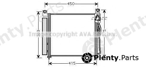  AVA QUALITY COOLING part KA5065D Condenser, air conditioning