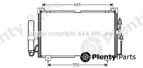  AVA QUALITY COOLING part MT5213D Condenser, air conditioning