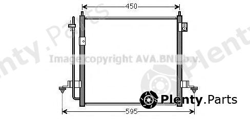  AVA QUALITY COOLING part MT5239D Condenser, air conditioning