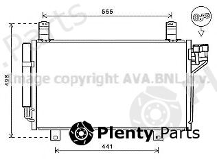  AVA QUALITY COOLING part MZ5264D Condenser, air conditioning